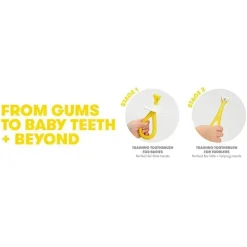 FridaBaby Oral & Nasal Care*- Grow-with-Me Training Toothbrush Set