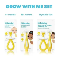 FridaBaby Oral & Nasal Care*- Grow-with-Me Training Toothbrush Set