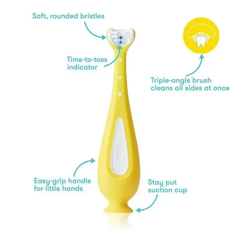 FridaBaby Oral & Nasal Care*- Grow-with-Me Training Toothbrush Set