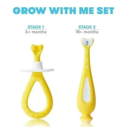 FridaBaby Oral & Nasal Care*- Grow-with-Me Training Toothbrush Set