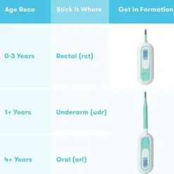 FridaBaby Thermometers*- 3-in-1 True Temp Thermometer