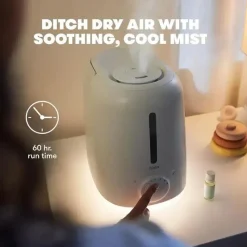 FridaBaby Humidifiers & Purifiers*- 3-in-1 XL Cool Mist Humidifier for Large Rooms + Diffuser, Nightlight