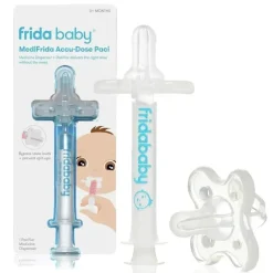 FridaBaby Medicine Dispenser|Cough & Cold*- MediFrida Accu-Dose Pacifier Medicine Dispenser