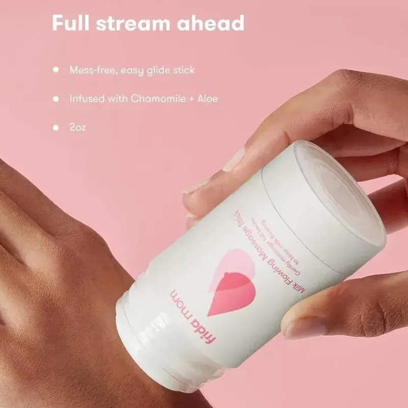 FridaBaby Gift For Mom|Breast Pump Accessories*- Milk Flowing Massage Stick for Breastfeeding and Nursing Moms, Infused with Chamomile + Aloe