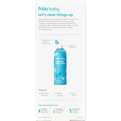 FridaBaby Cool Baby Products|Oral & Nasal Care*- Nosefrida Saline Rinse, Instant Congestion Relief & Allergy Relief