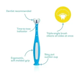 FridaBaby Oral & Nasal Care*- Smilefrida 2.0 Toothhugger, Blue