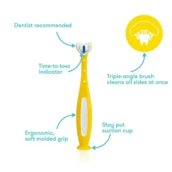 FridaBaby Oral & Nasal Care*- Smilefrida 2.0 Toothhugger, Yellow