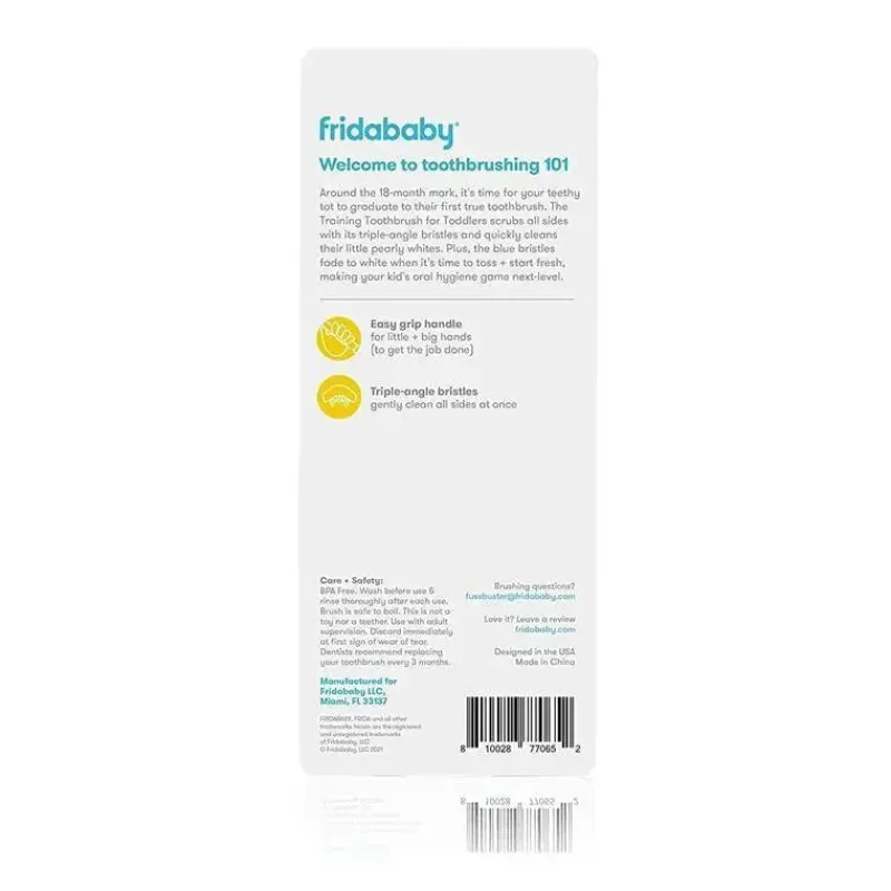 FridaBaby Oral & Nasal Care*- Training Toothbrush for Toddlers
