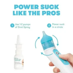 FridaBaby Oral & Nasal Care*Electronic Nasal Aspirator, Electric NoseFrida, USB Rechargeable Nasal Aspirator