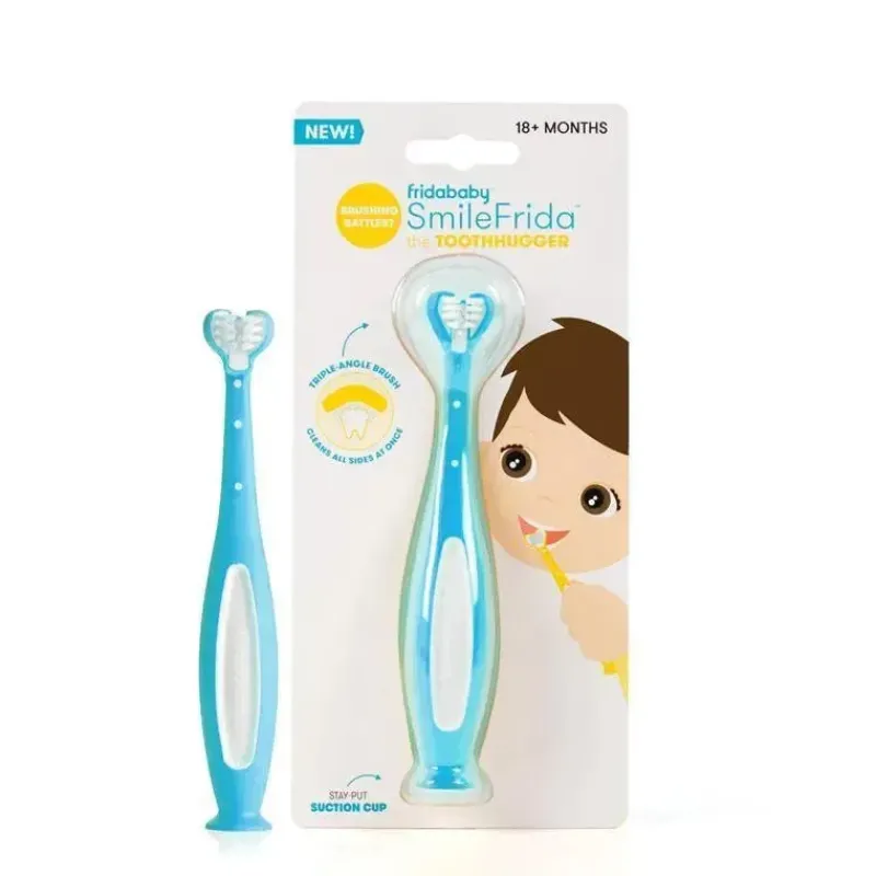 FridaBaby Oral & Nasal Care*Smilefrida The Toothhugger Toothbrush - Blue