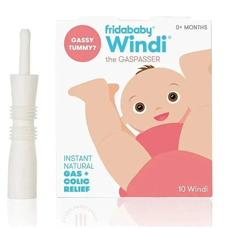 FridaBaby Pain & Fever Relief*Windi The Gasspasser - Gas and Colic Reliever for Babies 10 count