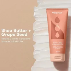 FridaBaby Maternity Health & Wellness|Gift For Mom*FridaMom - Bump + Body In-Shower Lotion, 6 Oz