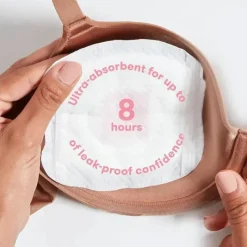 FridaBaby Maternity Health & Wellness|Gift For Mom*FridaMom - 60Ct All-Day Dry Disposable Nursing Pads