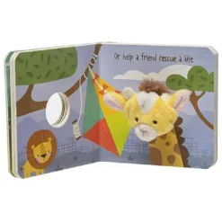 Ganz Books, Music & Dvds*- Finger Puppet Book Jamie Giraffe