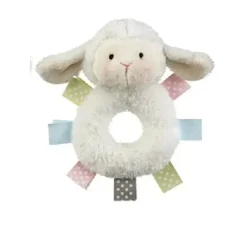 Ganz Rattles & Teethers*Wuzzies Crinkle - Lamb 6