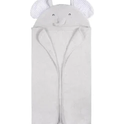 Gerber Baby Bath Towels*- Baby Hooded Bath Towel & Washcloths, Elephant