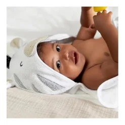 Gerber Baby Bath Towels*- Baby Hooded Bath Towel & Washcloths, Elephant