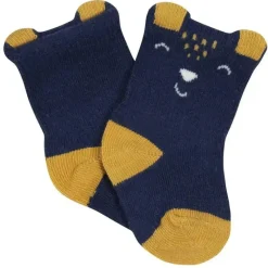 Gerber Baby Gloves & Socks*- 6-Pack Baby Boys Fox Wiggle Proof® Jersey Crew Socks, Fox