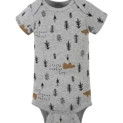 Gerber Baby Onesies & Bodysuits*- 4Pk Baby Short Sleeve Onesies - Boy Bear