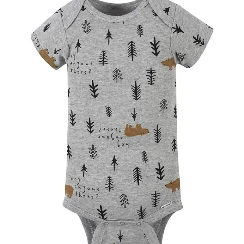 Gerber Baby Onesies & Bodysuits*- 4Pk Baby Short Sleeve Onesies - Boy Bear