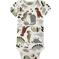 Gerber Baby Onesies & Bodysuits*- 4Pk Baby Short Sleeve Onesies - Boy Dino