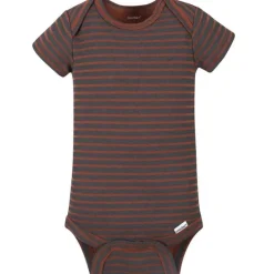 Gerber Baby Onesies & Bodysuits*- 4Pk Baby Short Sleeve Onesies - Boy Dino