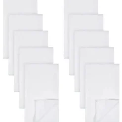 Gerber Cloth & Reusable Diapers*- 10Pk Flatfold Birdseye Cloth Diapers