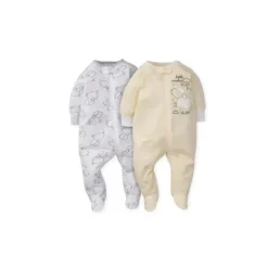 Gerber Baby Onesies & Bodysuits*- 2Pk Sleep'n'Play Neutral Sheep, 3/6M