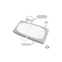 Gerber Changing Pads & Covers*Baby Girls Dotted Light Pink Changing pad Cover