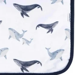 Gerber Blankets & Quilts*Bedding 24 - 1Pk 2Ply Plush Blanket - Whale