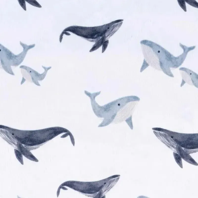 Gerber Blankets & Quilts*Bedding 24 - 1Pk 2Ply Plush Blanket - Whale
