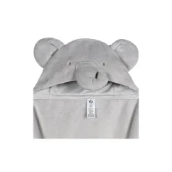 Gerber Baby Bath Towels*Bedding - 2Pc Security Blanket & Hooded Blanket Set, Elephant