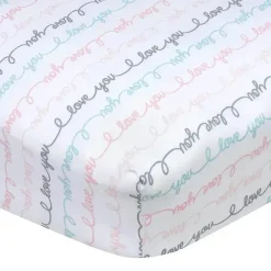 Gerber Crib & Bed Sheets*Bedding - 1Pk Fitted Baby Crib Sheet - Girl Butterfly
