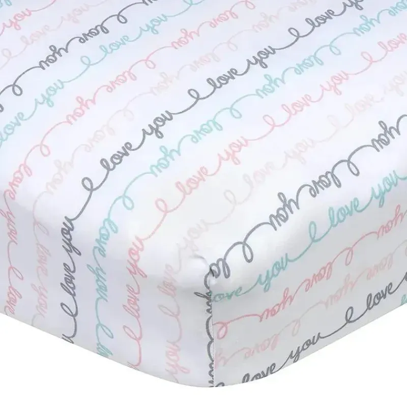 Gerber Crib & Bed Sheets*Bedding - 1Pk Fitted Baby Crib Sheet - Girl Butterfly
