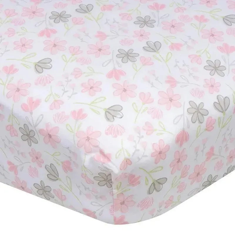 Gerber Crib & Bed Sheets*Bedding - 1Pk Fitted Baby Crib Sheet - Girl Mommy & me