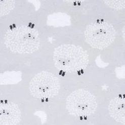 Gerber Blankets & Quilts*Bedding - 5Pk Flannel Baby Blanket - Neutral Sheep Cloud
