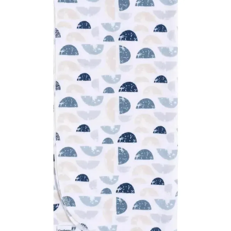 Gerber Blankets & Quilts*Bedding - 4Pk Flannel Blanket, Whale