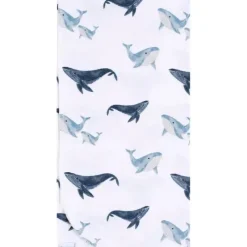Gerber Blankets & Quilts*Bedding - 4Pk Flannel Blanket, Whale