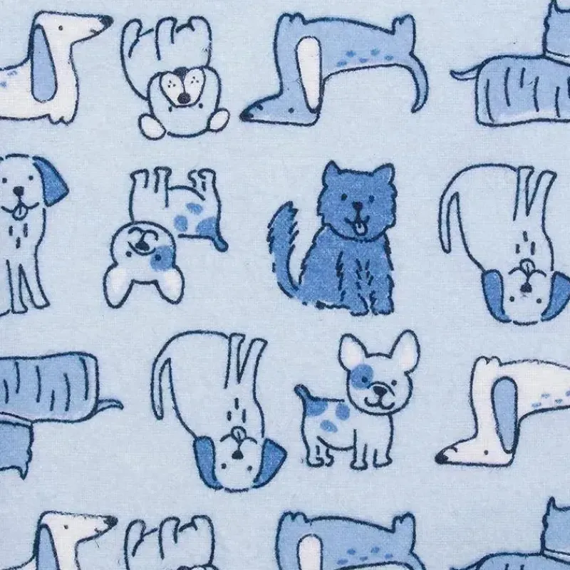 Gerber Blankets & Quilts*Bedding - 5Pk Flannel Baby Blanket - Boy Dog Mountains