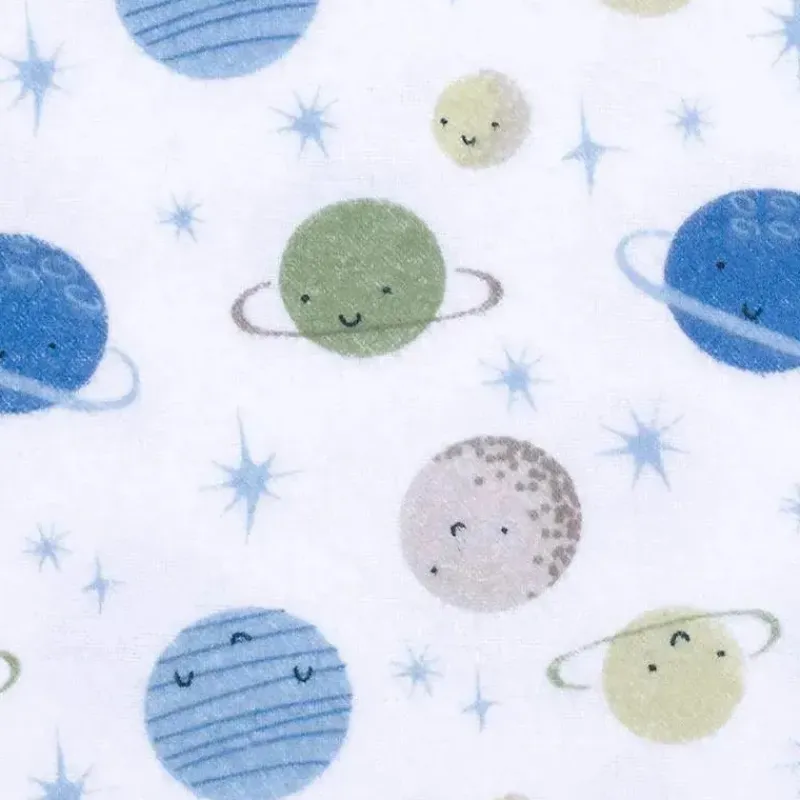 Gerber Blankets & Quilts*Bedding - 5Pk Flannel Baby Blanket - Boy Dino Space