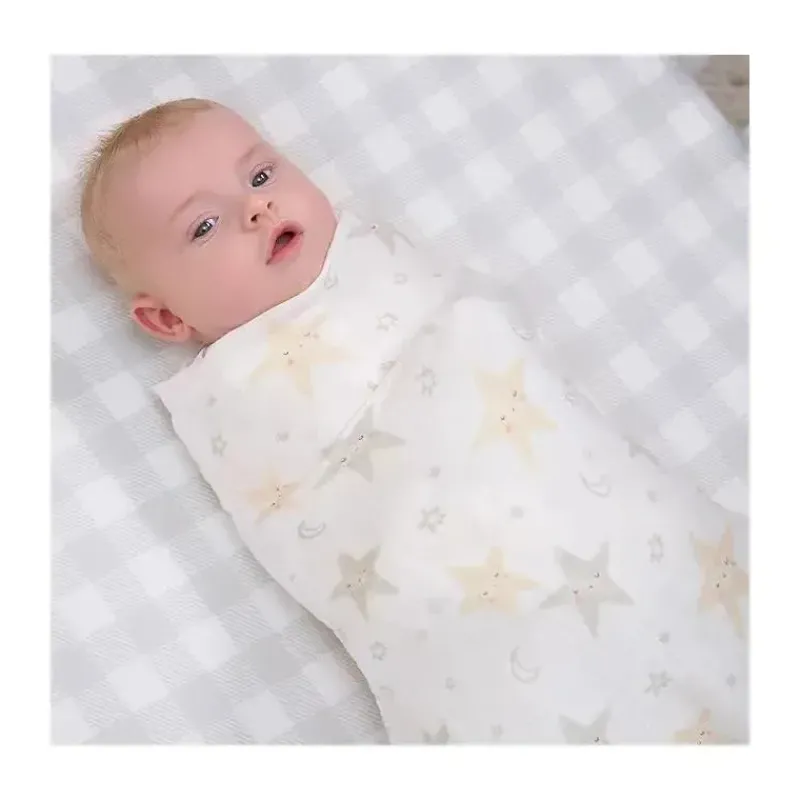 Gerber Blankets & Quilts*Bedding - 2Pk Muslin Blanket, Neutral Celestial
