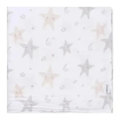 Gerber Blankets & Quilts*Bedding - 2Pk Muslin Blanket, Neutral Celestial