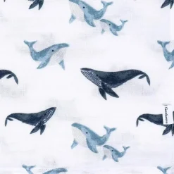 Gerber Blankets & Quilts*Bedding - 2Pk Muslin Blanket, Whale