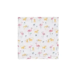 Gerber Blankets & Quilts*Bedding - 2Pk Muslins Blankets, Girl Animal Geo Girl