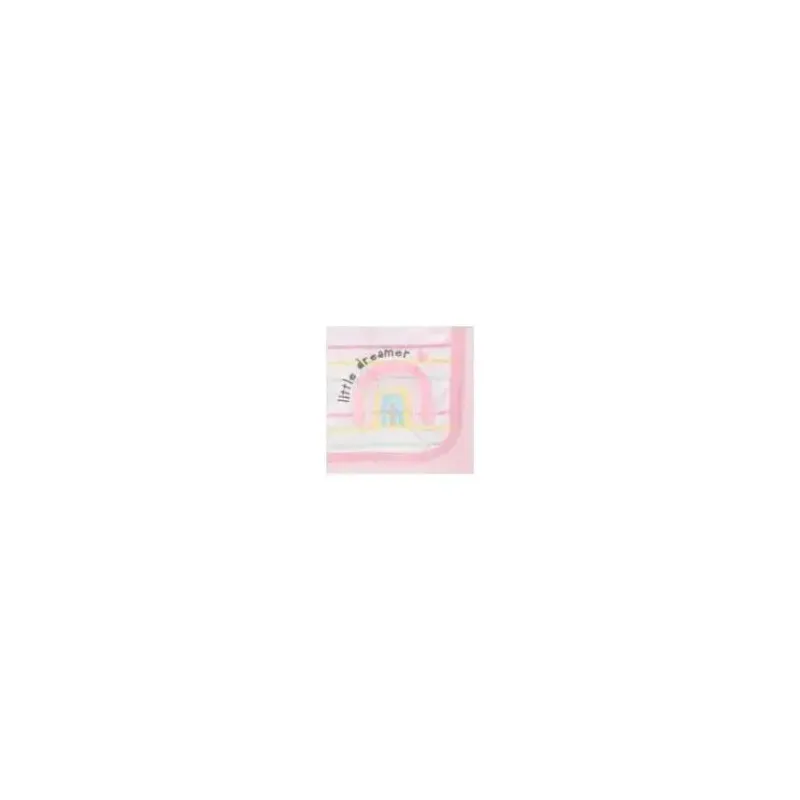 Gerber Blankets & Quilts*Bedding - 1Pk Plush Baby Blanket - Girl Rainbows