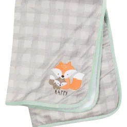 Gerber Blankets & Quilts*Bedding - 1Pk Plush Baby Blanket - Boy Woodland