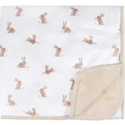 Gerber Blankets & Quilts*Bedding - 1Pk 2Ply Plush Blanket, Bunny