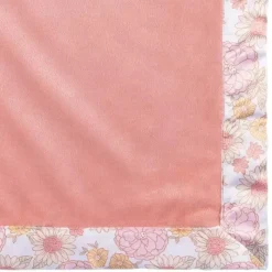 Gerber Blankets & Quilts*Bedding - 1Pk 2Ply Plush Blanket, Girl Retro Floral