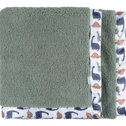 Gerber Blankets & Quilts*Bedding - 1Pk 2Ply Plush Blanket, Dino Time