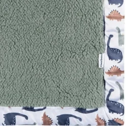 Gerber Blankets & Quilts*Bedding - 1Pk 2Ply Plush Blanket, Dino Time